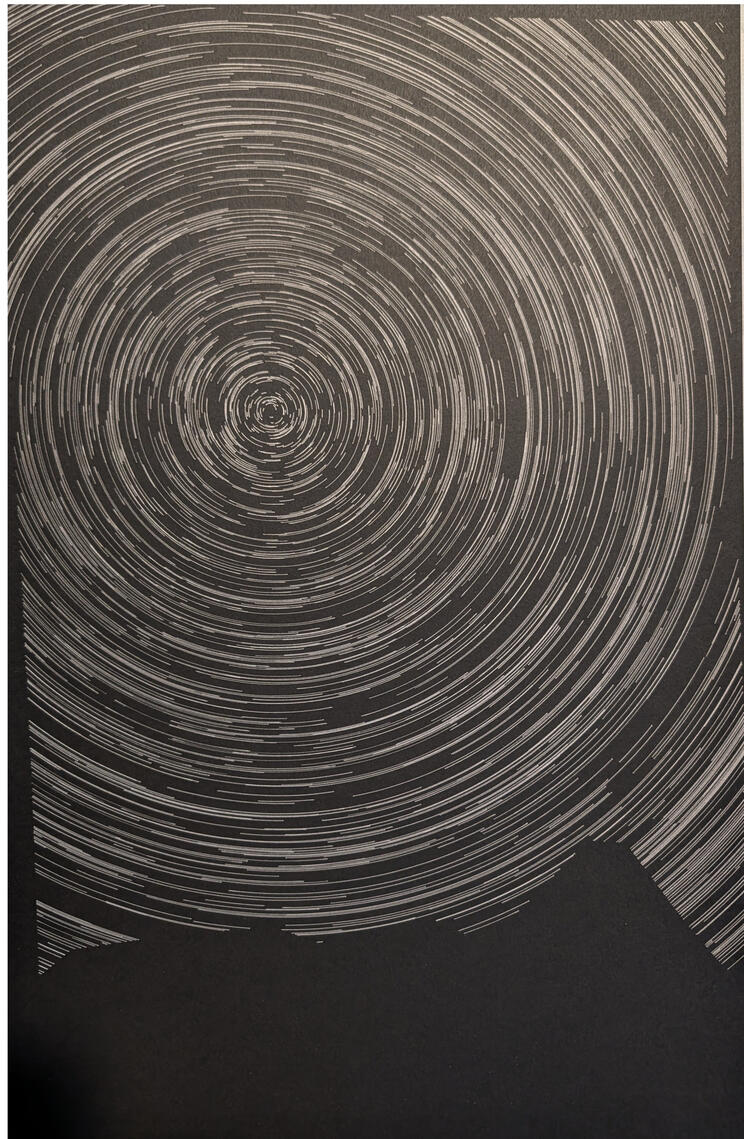 Heavily inspired by long exposure night skies.